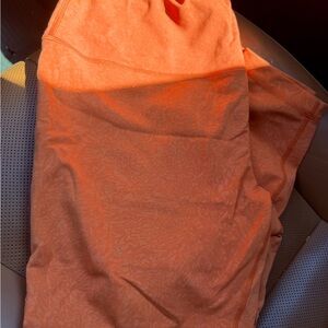 Lululemon Orange Athletic Leggings